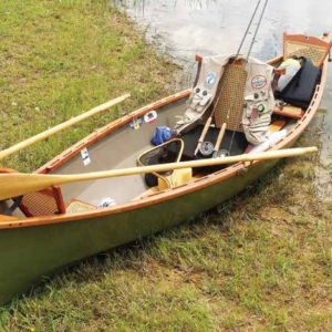 12-foot AGB PackBoat fishing rigged